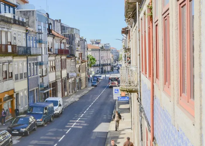 아파트 Palazzo, Antique Charm With Romantic Balcony And Ac 포르투